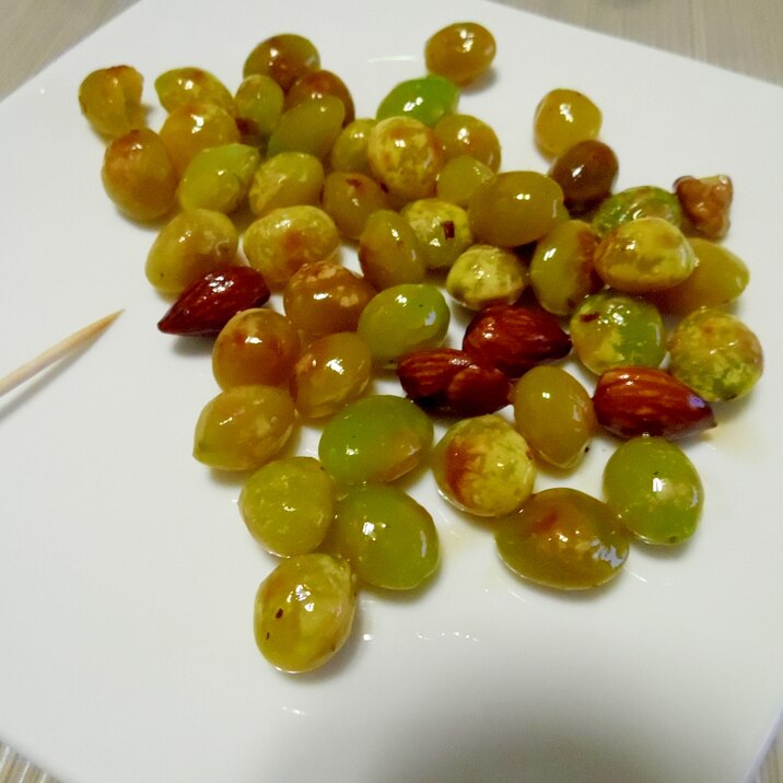 アーモンドと銀杏のオイル焼き レシピ 作り方 By 松子 女 楽天レシピ アーモンドと銀杏のオイル焼き レシピ 作り方 By 松子 女 楽天レシピ